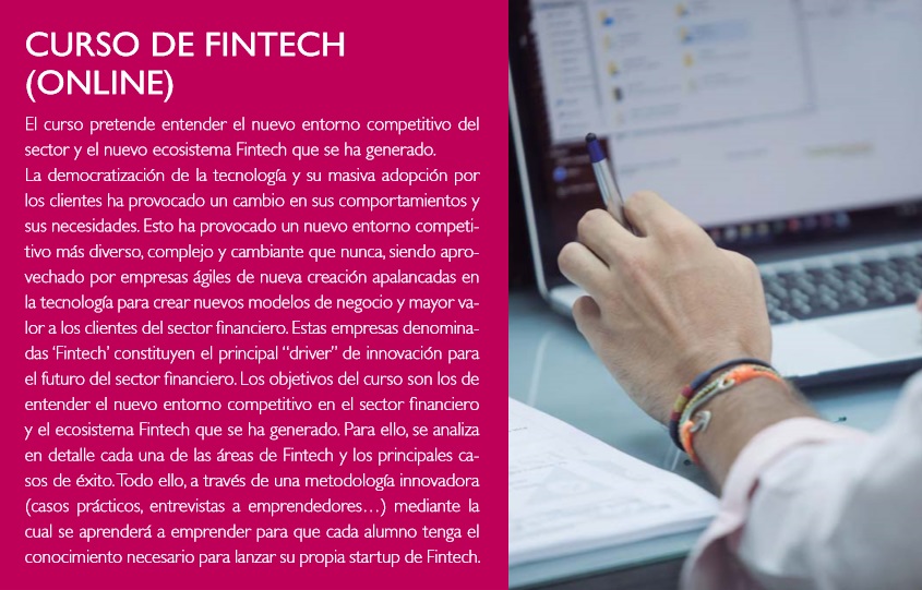Curso de Fintech, oferta formativa