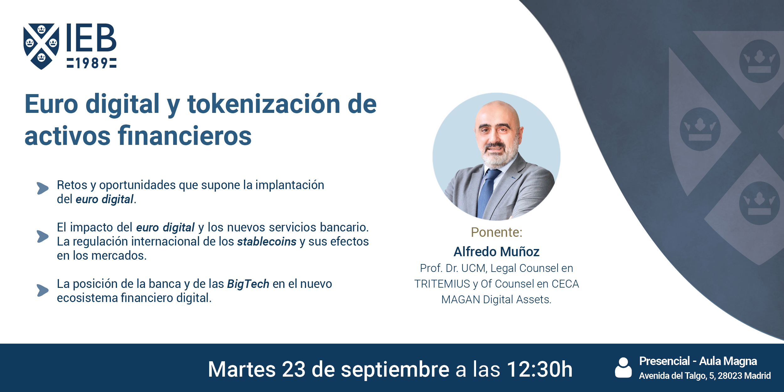 25 09 23 Euro digital y tokenización de activos financieros H