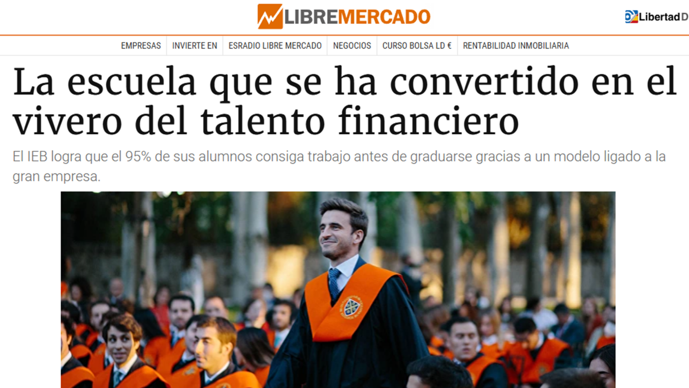 vivero del talento IEB 2026