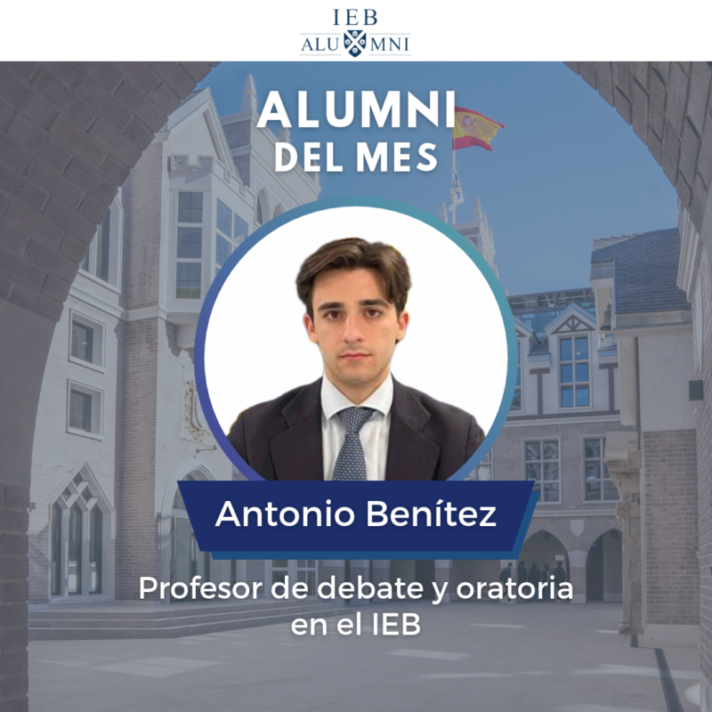 Alumni del mes Antonio Benítez